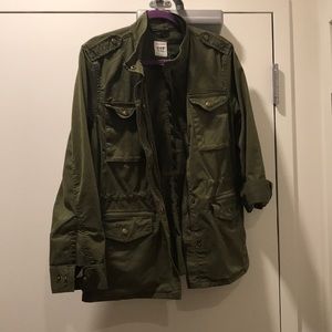 Gap Green Military Jacket